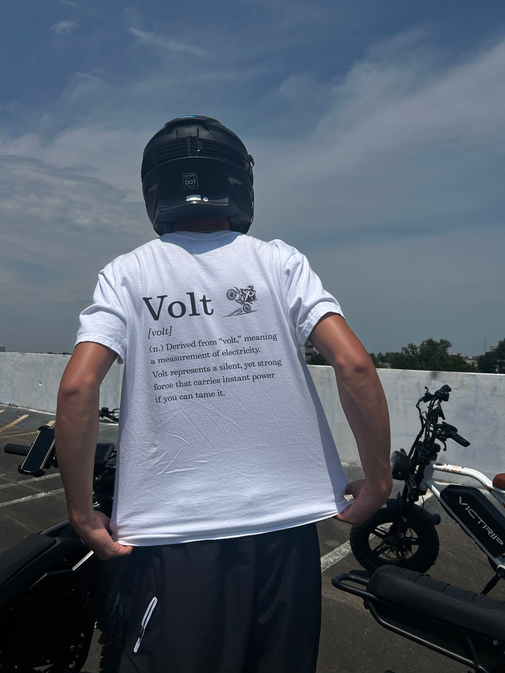 White Volt Society Tee