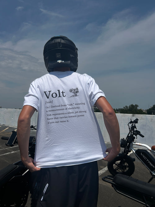 White Volt Society Tee