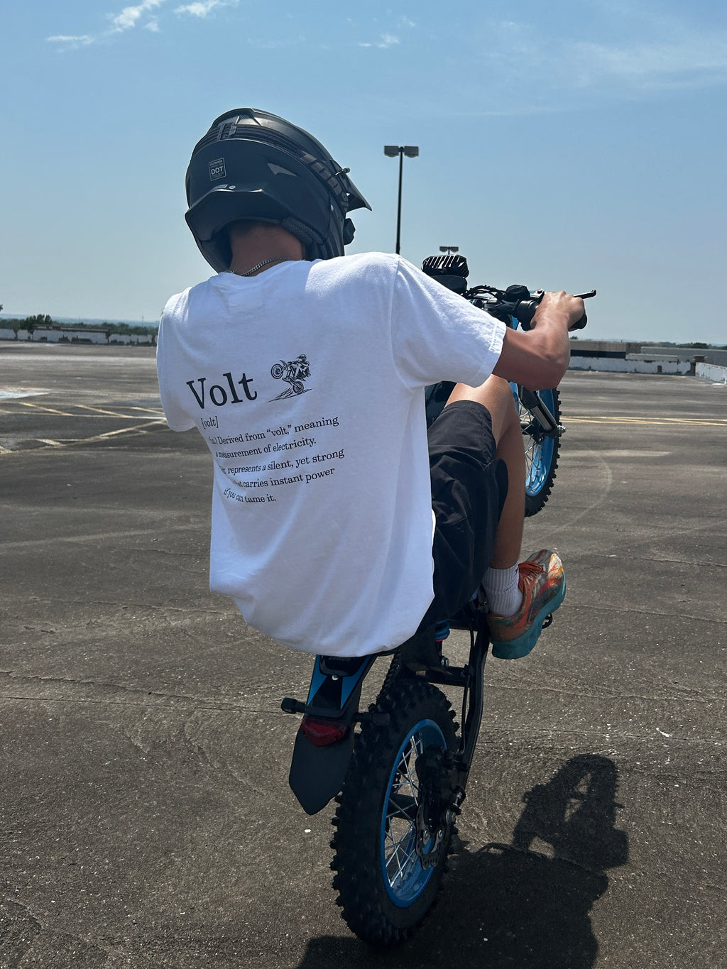 White Volt Society Tee